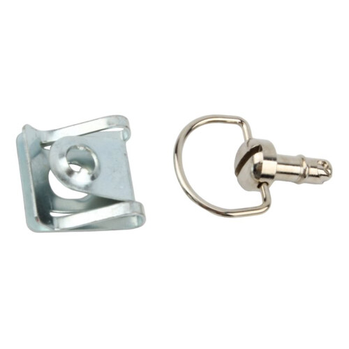 1/4" 17mm Motorcycle Quick Release Turn Button Race Fairing Fastener Kit for      B 1