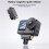 Action Camera 360 Rotation Magnetic Quick Release Mount for  Osmo Action 6/  Action 6, Adapter with 1/4" Thread 6