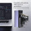 M.2 SSD Behuizing NVMe  Dual Protocol SSD Case 10Gbps TYPE-C 3.1 PCI-E Solid State Drive Box Tool Free Aluminium 6