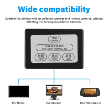 Reversing System Two-Way Control Box Front and Rear View Camera 2 Channel AV Converter Car Parking Camera Parts