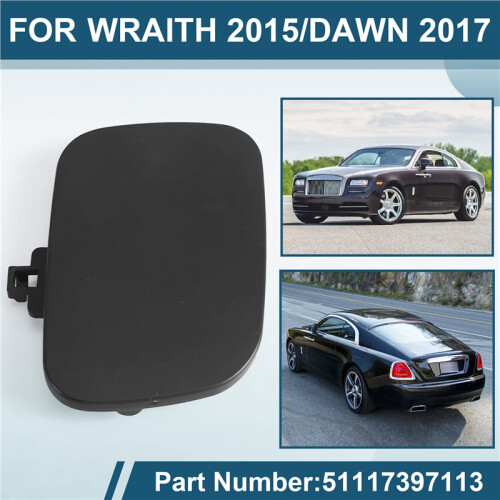 Front Bumper Towing Hook Cover 51117397113 for Rolls Royce Wraith Dawn 2015- 2