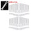 24Pcs Replacement Plastic Pool Joint Pins with Rubber Seal for  Round Lock Set Connect Nail Insertion 2