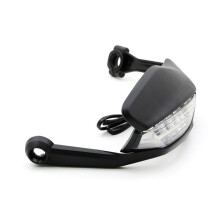 Motorcycle Wind Deflector Shield Handguards Hand Protectors with LED Lights for HYPERMOTARD 950 SP RVE 2019-2024