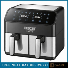 9L DIGITAL AIR FRYER OIL FREE HEALTHY COOKER KITCHEN FRYING LOW FAT OVEN NEW