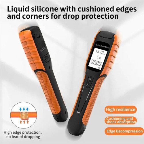 Fiber Optical Power Meter -70+10dBm Rechargeable 5G Optical Power Test Tool for Accurate Measurement and Performance,1PC 1