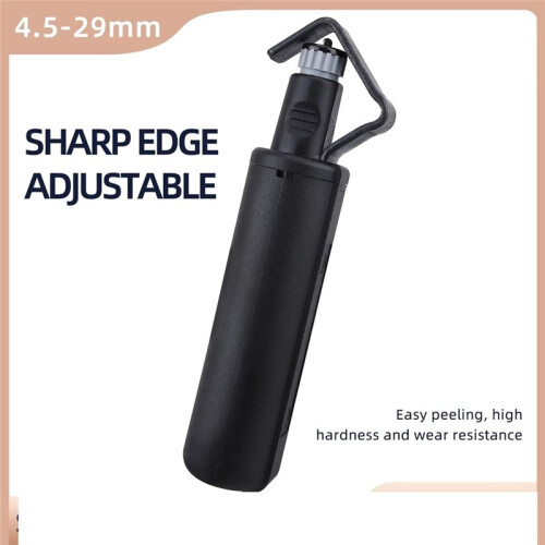 4.5-29mm Stripper Optic Tool for Optical Fiber Cable Jacket Slitting,Longitudinal Stripping Fiber Optic Cable Stripper 2