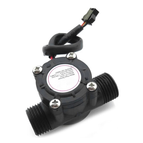YF-S201 Water Flowing Sensor 1.75MPa Hall Effect Flowing Sensor 1/2 Inch Water Control Liquid Flowmeter 1