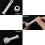 24Pcs Replacement Plastic Pool Joint Pins with Rubber Seal for  Round Lock Set Connect Nail Insertion 6