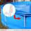 24Pcs Replacement Plastic Pool Joint Pins with Rubber Seal for  Round Lock Set Connect Nail Insertion 7