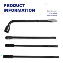 Spare Tire Tool Rocker Jack Tire Wrench Lifting Tool for GWM POER Tires Shaking Rod