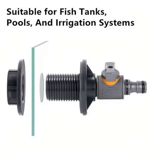Rain Spigot Kit - Durable 1/2" Quarter Turn  Valve 1