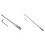 150/300mm Hex Shank Extension Rod, Alloy Steel Quick Release Drill Bit Extender 6