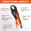 100 Sets Snap Fastener Tool, Canvas Snap Fastener Kit, Snap Button Kit with Tools for Snap Fastener Fabrics Repair 2