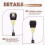Cable SAS Slim 65CM 8654-8i Crossover Server Backplane SAS Cable SFF-8654 8i A SFF-8654 8i Crossover Cable 24G 65cm Estable 3