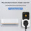 16A Voltage Protector Socket with Digital Display and Countdown Timer Multifunctional High/Low Voltage Protector EU Plug 4
