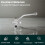 Foam Double Tip Attachment - Portable Two-Way Shuttle Valve 1/4" Quick Connect Pressure Washer for Efficient Cleaning 6