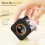 Rotating Pomodoro Timer Preset,Desk Productivity Flip Timer,ADHD Tool  Countdown Stopwatch for Study,Kitchen Work A 5