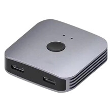 USB C Bi-Direktionaler USB C Splitter 1 in 2 Out/2 in 1 Out Schalter 10Gbps 100W für Laptop für 4/5