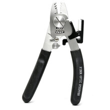 Fiber Optic Stripper, Multi-Functional Six-Hand Pliers for Stripping Bare Fibers, Pigtails, Kevlar-Coated Cables
