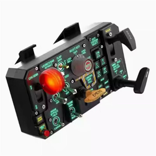 Simulation Flight PTO 2 Panel Takeoff Flight Simulator Accessories for F16 F15 F18 Flight Peripherals