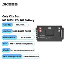 JKESS Boîtier Vide DIY pour Système de Stockage d'Énergie 51.2V 314AH 16KWH