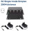 4-CH DMX512 Fiber Optic Modem XLR 3-Pin Lighting Extender over Single Fiber 20KM SC Interface Zero Delay EU PLUG 5