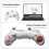 BEITONG PanGu Wireless  Game Controller Customizable Modular Gamepad for PC, NS2, Mobile, Steam Gaming 4