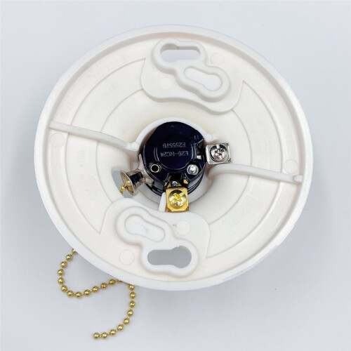 4-Pack E26 Keyless Lamp Holder with Pull Chain Ceiling Mount Socket for Various Bulbs 2