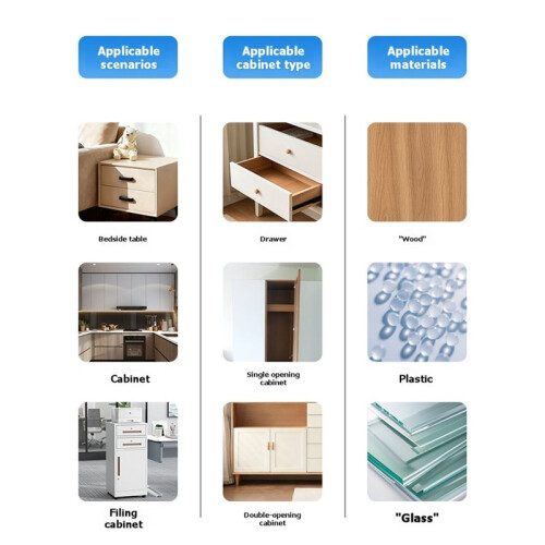Drawer Electronic NFC Door Lock - Hidden DIY Wooden Cabinet Locks Multiple Unlocking Methods 2