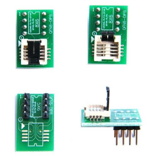 Adattatore da Zoccolo DFN8/WSON8/MLF8 A DIP8, Convertitore per Programmatore IC da 6x5 mm e 6x8 mm per RT809H RT809F T48 T76 Ecc. 1