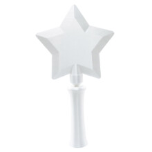 Portable Contactless Payment Card Holder Star Wand Retractable Tap to Pay 3D Printed White