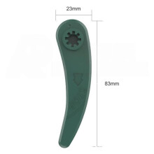 Green Plastic Grass Trimmer Blades for F016800371&F016800372 Lawn Mowers