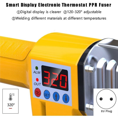 220V Pipe Welding Machine 800W Pipe Welding Iron PB/PP/PE/PPR Pipe, Home Water Pipe Plastic Welding Tools EU Plug 1