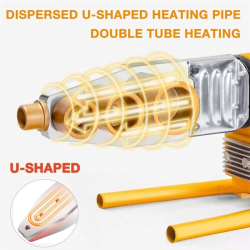 220V Pipe Welding Machine 800W Pipe Welding Iron PB/PP/PE/PPR Pipe, Home Water Pipe Plastic Welding Tools EU Plug 2