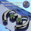 5.4 Wireless Headphones Rotatable Sport Earhook Handsfree Digital Display Single Ear Headset 4