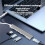 USB-3.0-Hub-Adapter Typ C mit 4 Anschlüssen für PC- und Notebook-Zubehör, Multiport-Typ-C-Splitter 7