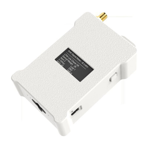 RAK10706 Signal Meter LoRa LoRaWAN with 1.3" OLED Display Helium Support LoRa P2P Data Packets 868MHZ