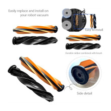 Mop Pads Hepa Filter Hoofd Zijborstel Onderdelen Vervanging Geschikt voor D20/D20 /D20 Pro Stofzuigeraccessoires