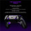 Leadjoy Saber  Handle Gaming Controller TMR Joystick Hall Effect Wireless Gamepad for PS4/PC/Mobile/ White 9