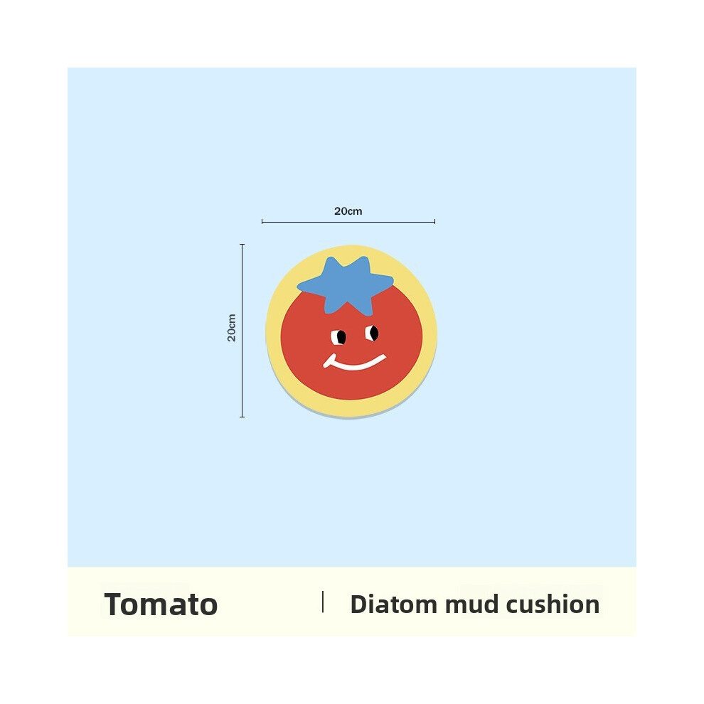 (Tomato) Heat Cartoon Insulation Pads With Rice Balls Doughnuts Tomato ...