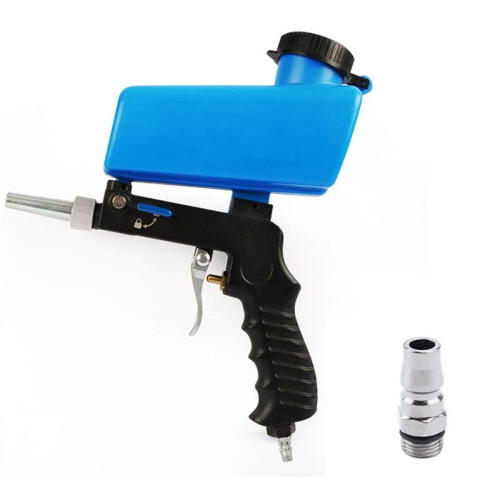 Pneumatic Sandblasting Machine Kit Portable Sandblasting Machine for Efficient Cleaning and Material Treatment 1