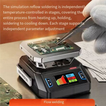 HT-P1B PD3.1 Hot Plate Preheater 150W 350 Intelligent Heating Tool 1.44-Inch Color Screen PID Temperature Control