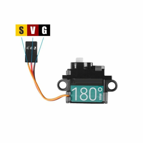 Kit Servo 180 Degrés Compatible avec les Briques SG90 Servo 180 Kit pour Support 1