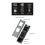 Placa de Expansão para Disco Rígido M.2 (M-Key) para Dual SFF-8643 (8x  6Gbps) para NAS, para Synology e Linux 9