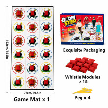 (Colorful)Felt Mine Sweeper Game Mat For Kids With Handeye Coordination Interaction Parent