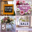 Conjunto de Estênceis de Letras e Números de Plástico Reutilizáveis de 3 Polegadas 36 Peças para Pintura em Madeira Sinal DIY Artesanato 6