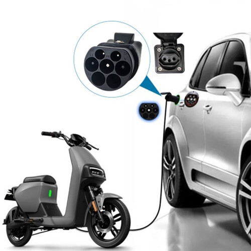 Type2 V2L Portable Discharger EV Conversion Type N Socket Electric Vehicle Discharge with  BR Plug 1
