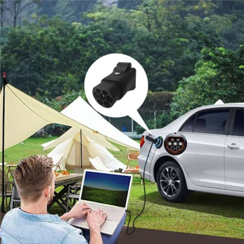 Type2 V2L Portable Discharger EV Conversion Type N Socket Electric Vehicle Discharge with  BR Plug 2