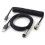 Mechanical Keyboard Coiled Cable USB Type C Mechanical Keyboard  Desktop Computer Aviation Connector Cord 6