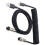 Mechanical Keyboard Coiled Cable USB Type C Mechanical Keyboard  Desktop Computer Aviation Connector Cord 3